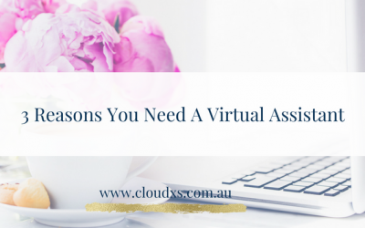 3 Reasons You Need a Virtual Assistant!