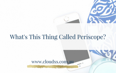 What’s this thing called Periscope?