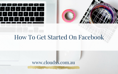 How to get started on Facebook
