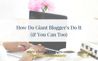How Do Giant Bloggers Do It (& You Can Too)
