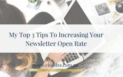 My Top 3 Tips to Increasing Your Newsletter Open Rate