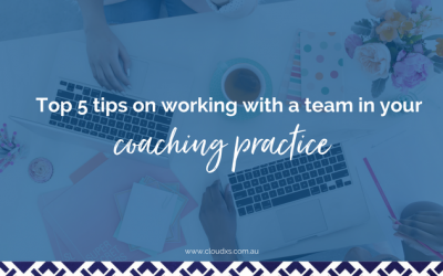 Top 5 tips on working with a team in your coaching practice