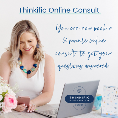 I need help with Thinkific - Online Consult